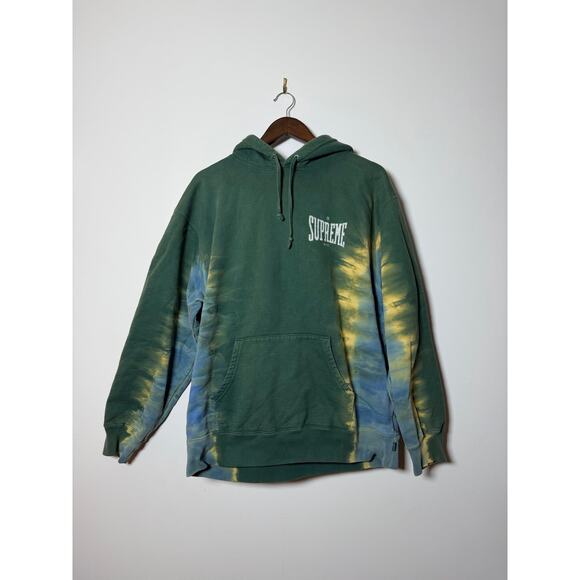 supreme bleached hooded sweatshirt - Picture 1 of 7